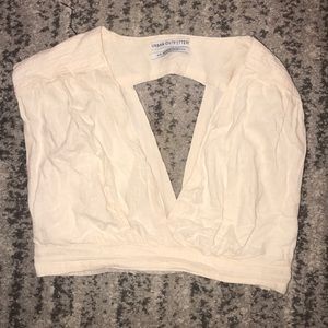 White Urban Outfitters crop top